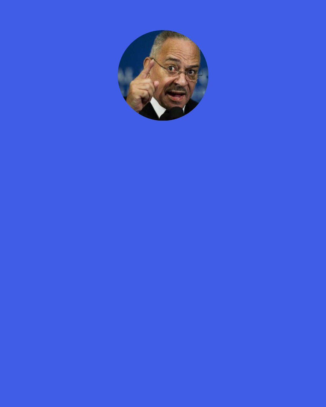 Jeremiah Wright: No, no, no, not God bless America — God damn America!