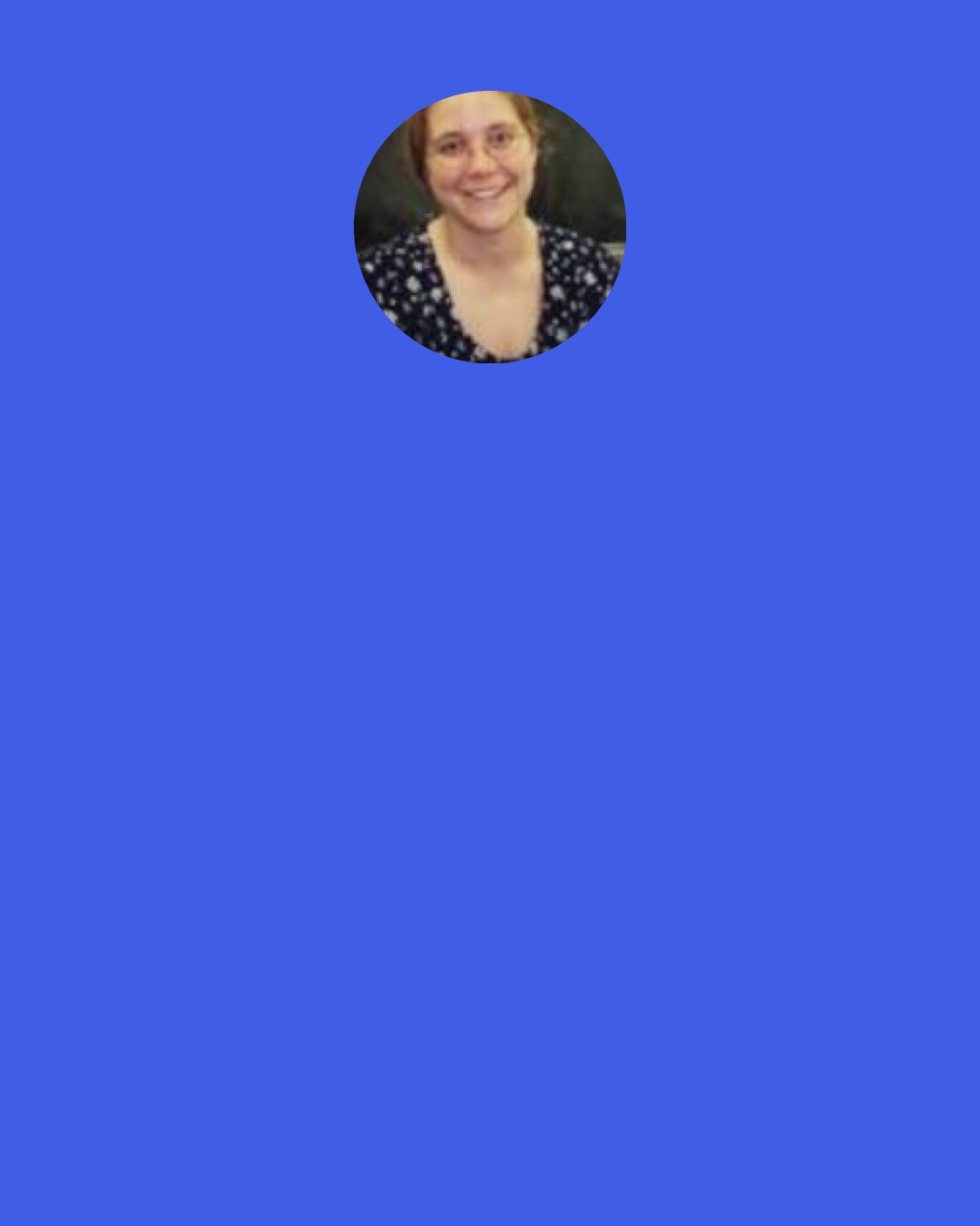 Karen Smith: There’s a 30% chance that it’s already raining.